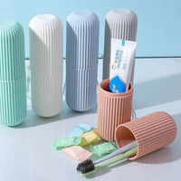 2PCS Toothpaste Toothbrush Protect Holder Case