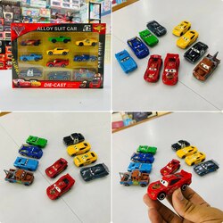 Car Alloy McQueen set 10/1 Scale 1:64 