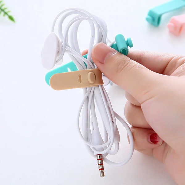 Silicone Cable Tie 16PCS