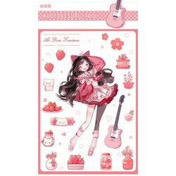 Y2K Sweet Cool Girls Cartoon Sticker/1pc