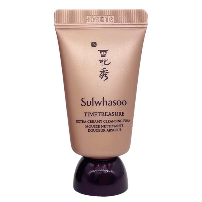 Sulwhasoo Time Treasure Extra Creamy Cleansing Foam Mini 15ml