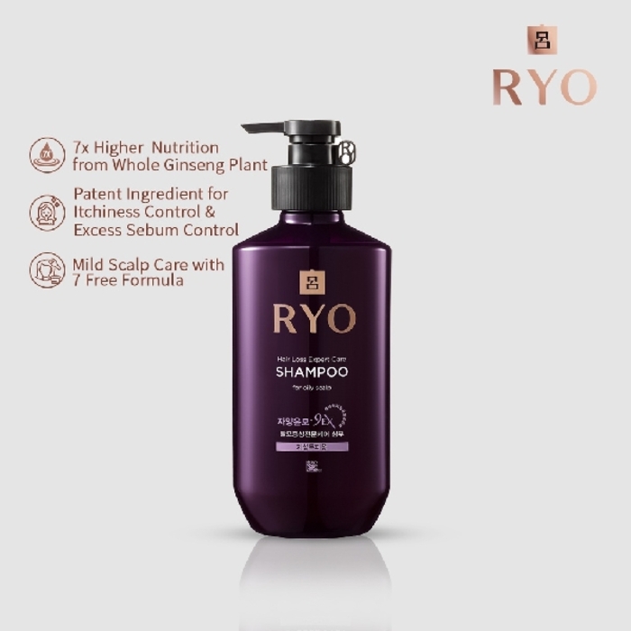 សាប៊ូកក់សក់ RYO ឯកទេសសម្រាប់សក់ជ្រុះ និងស្បែកក្បាលប្រេង