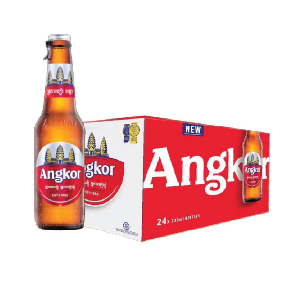 Angkor Beer Bottle - 1 Case 