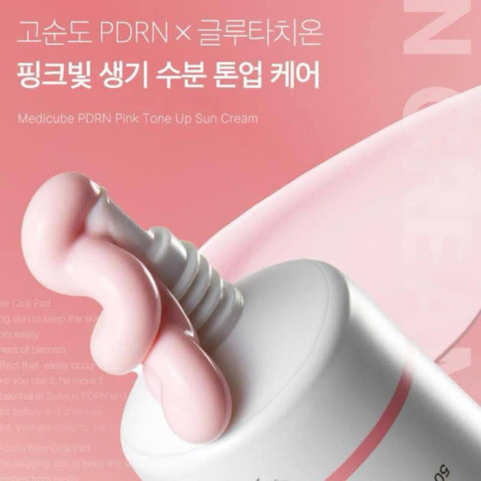 Medicube  pdrn pink tone up sun cream 50+ SPF
