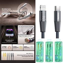 Cable Charger Remax RC-C107 PD Type-C to iPhone 9974