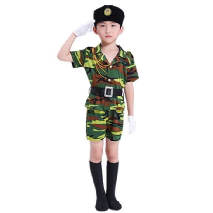 Soldier Set (Shirt, Shorts, Cap and Belt)