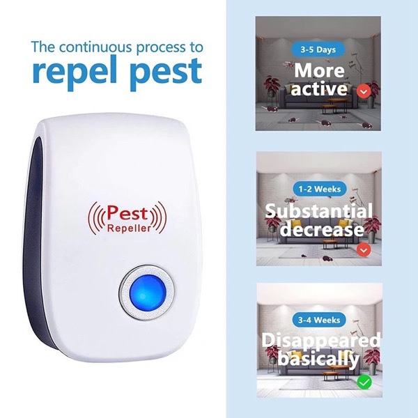 Ultrasonic Electronic Mosquito Repellent 
