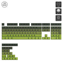 Veekos Forest Gradient (Akko / Keycaps)