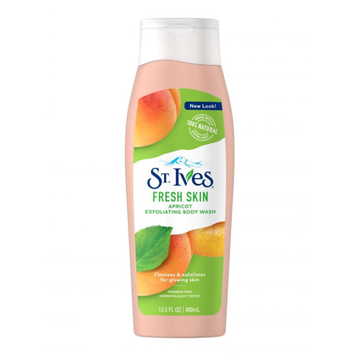ST. Ives Fresh Skin Apricot Exfoliating Body Wash 400ml