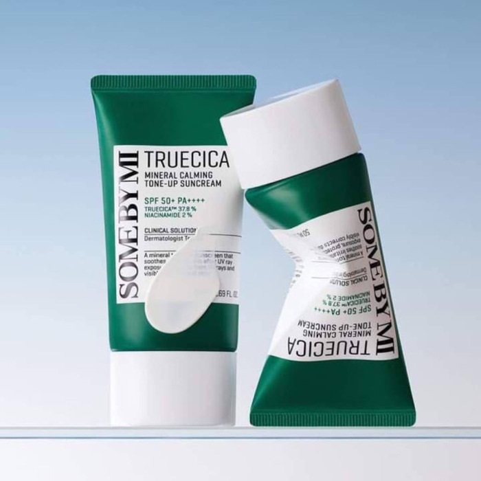 Somebymi Truecica Mineral Calming Ton-up Seuncream SPF 50+ PA++++
