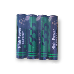555 Battery R03P AAA1.5V 4's