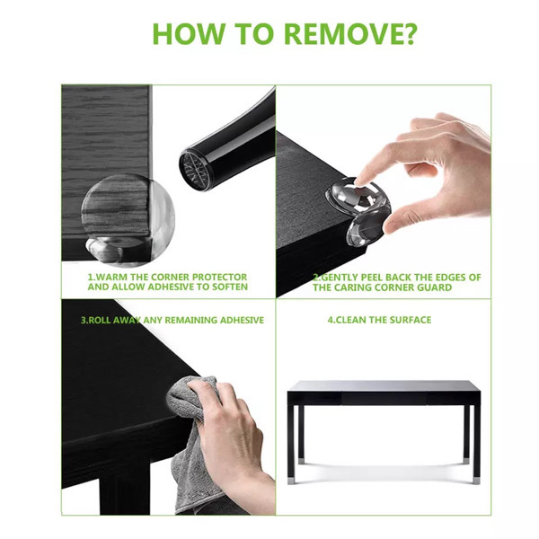 Baby Proofing Corner Protector 4PCS