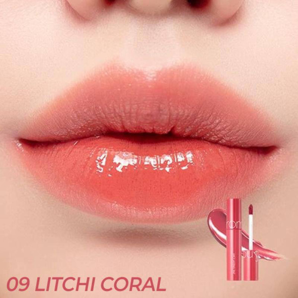 Rom&nd Juicy Lasting Tint  # 09 Litchi Coral 