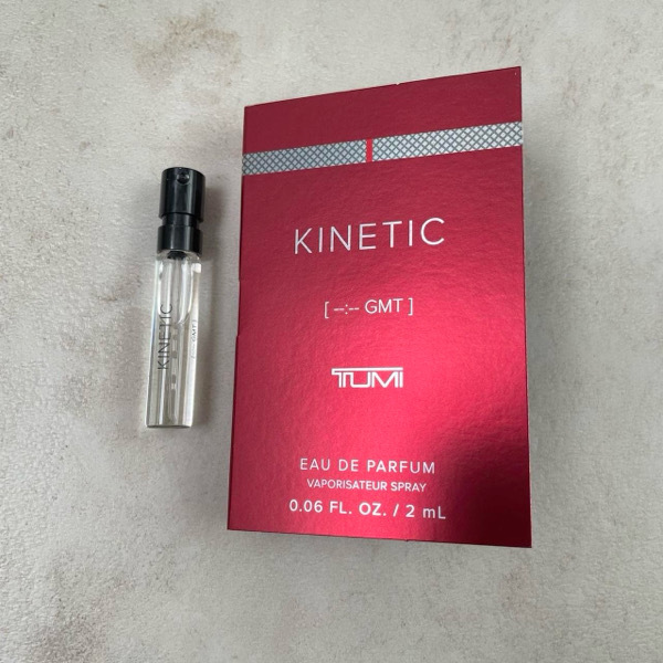 KINETIC[-- GMT ]TUMI  EAU DE PARFUM VAPORISATEUR SPRAY0.06 FL. OZ. / 2 mL