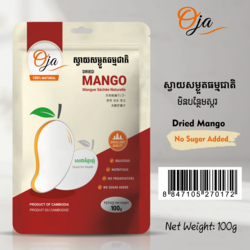 ស្វាយសម្ងួតធម្មជាតិ Oja- bag 100g