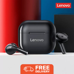 កាសឥតខ្សែ Lenovo LP40 ពណ៌ខ្មៅ
