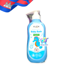 KLEN BABY BATH HEAD TO TOE OLIVE-450ML / សាប៊ូងូតទឹក 