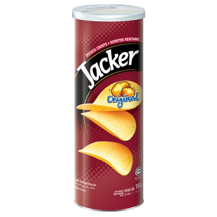 Jacker Potato Chips 100g - 1 Tube