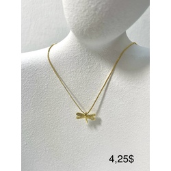 Dragonfly Charm Pendant Necklace