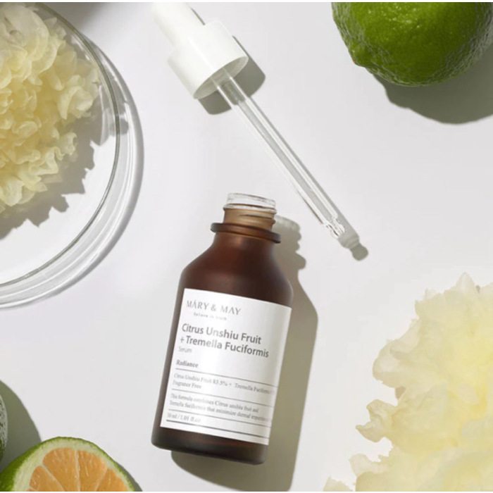 MARY&MAY Citrus Unshiu + Tremella Fuciformis Serum 30ml