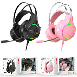 Headset Wire XO GE-04 RGB Gaming