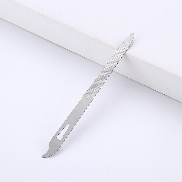 Stainless Steel Nail Files - 2pcs 