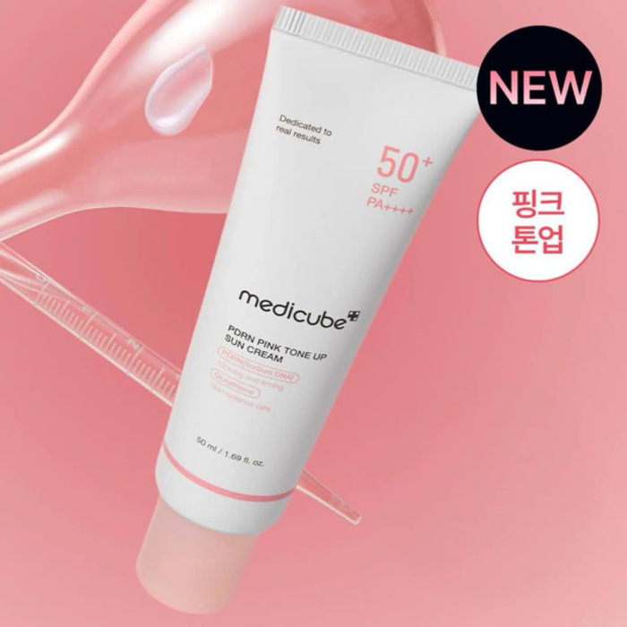 Medicube  pdrn pink tone up sun cream 50+ SPF