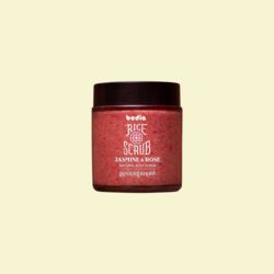 Bodia Mini Rice Scrub - Gentle Jasmine and Rose 80ml