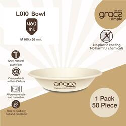 ចានសម្ល L010 460មល មាន 50ចាន