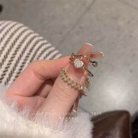 S42 Women's ring set of 3 ចិញ្ចៀននារីឈុត3