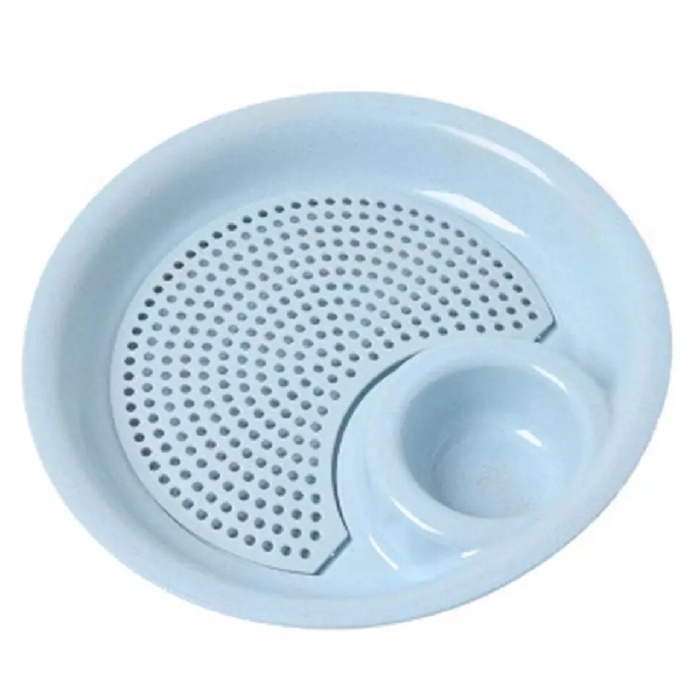 Dual Layer Wheat Straw Disc Dumpling Plate 