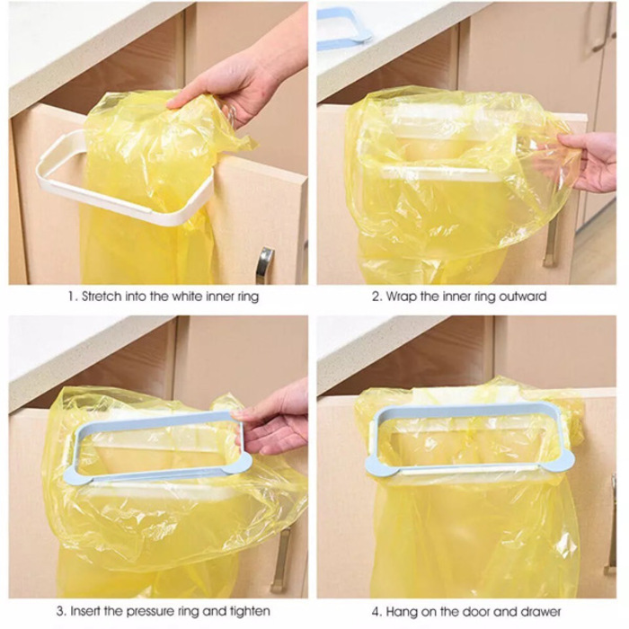 Foldable Kitchen Trash Can Trash Bin