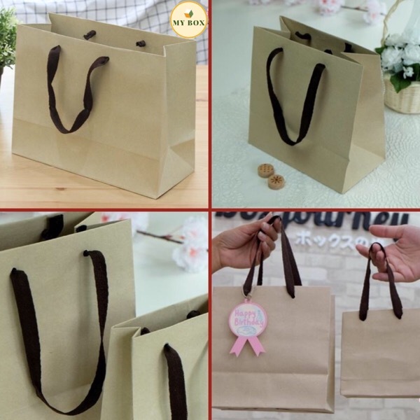 #0205009 Shopping Paper Bag Size S 12x5x12.5cm - 20PCS