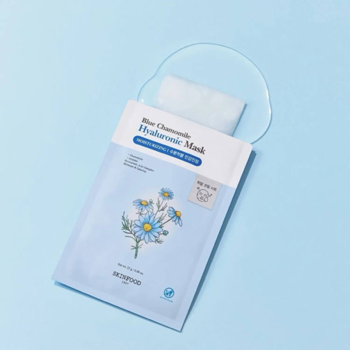(SKINFOOD)Blue Chamomile Hyaluronic Mask
