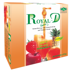 Royal D 100% Daily Supply VITAMIN C 25g