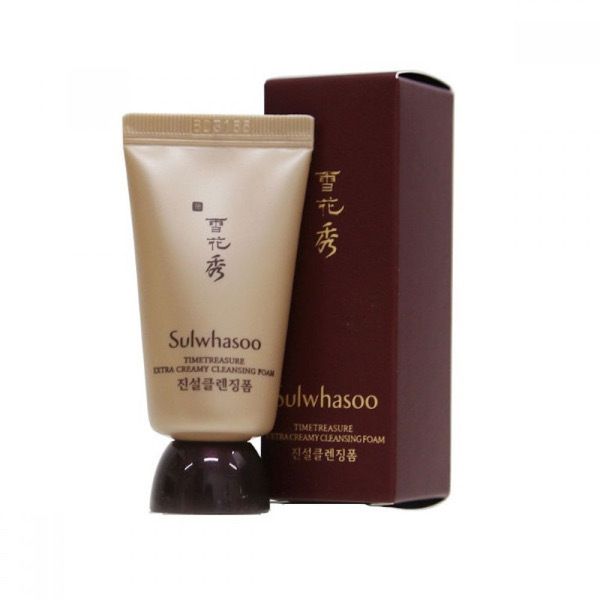 ហ្វូមលាងមុខ Sulwhasoo Time Treasure Extra Creamy 15ml