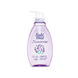 Babi Mild Ultra Mild Lavender Head-Body Bath 380ml