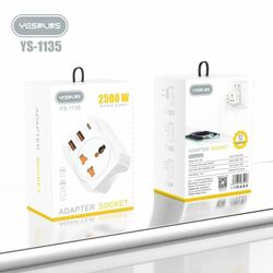 YESPLUS_YS-1135 Adapter Socket Universal Travel Conversion Plug / 1PC