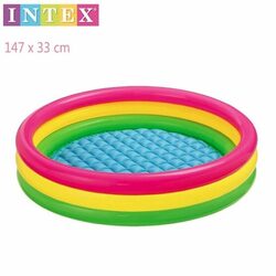 SUNSET GLOW POOL, 3-RING FLOOR, 147x33cm, AGES 3+