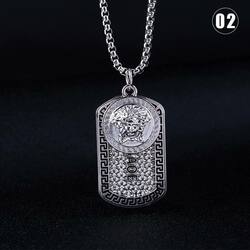 VEBSAOE Square Necklace