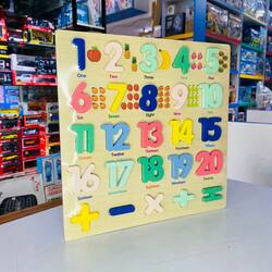 ក្តាររៀបលេខ 1-20 / Education
