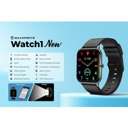 SoundPeats Watch 1 Black (New Generation)