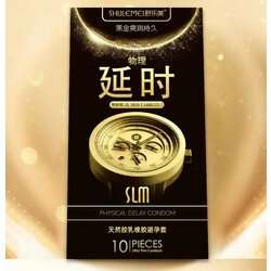 SLM Delay Gold Condom - 10PCS