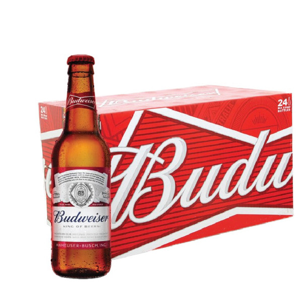 Budweiser Beer Bottle - 1 Case 