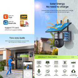 Camera 4G Solar SECTEC ST-517C-3M-4G-EU-TY 3M 9900
