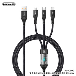 Cable Charger 3in1 REMAX RC-C090 100W (iP+Micro+Type-C) 9958
