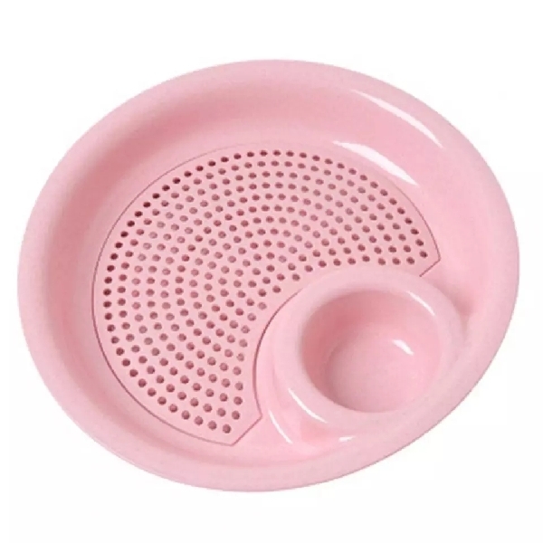 Dual Layer Wheat Straw Disc Dumpling Plate 