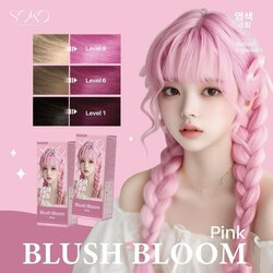SOKO Color Hair Cream/គ្រីមប្តូរពណ៌សក់-Blush Bloom (Pink) 