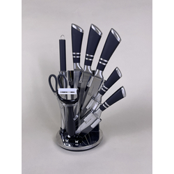 Knives & Cleavers 6pcs with Holder Set