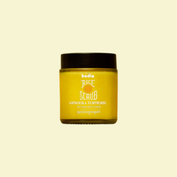 Bodia Mini Rice Scrub - Tantalizing Turmeric and Mint 80ml